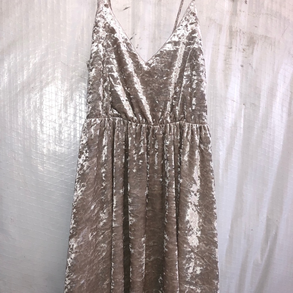 Elegant Velvet Mini Dress